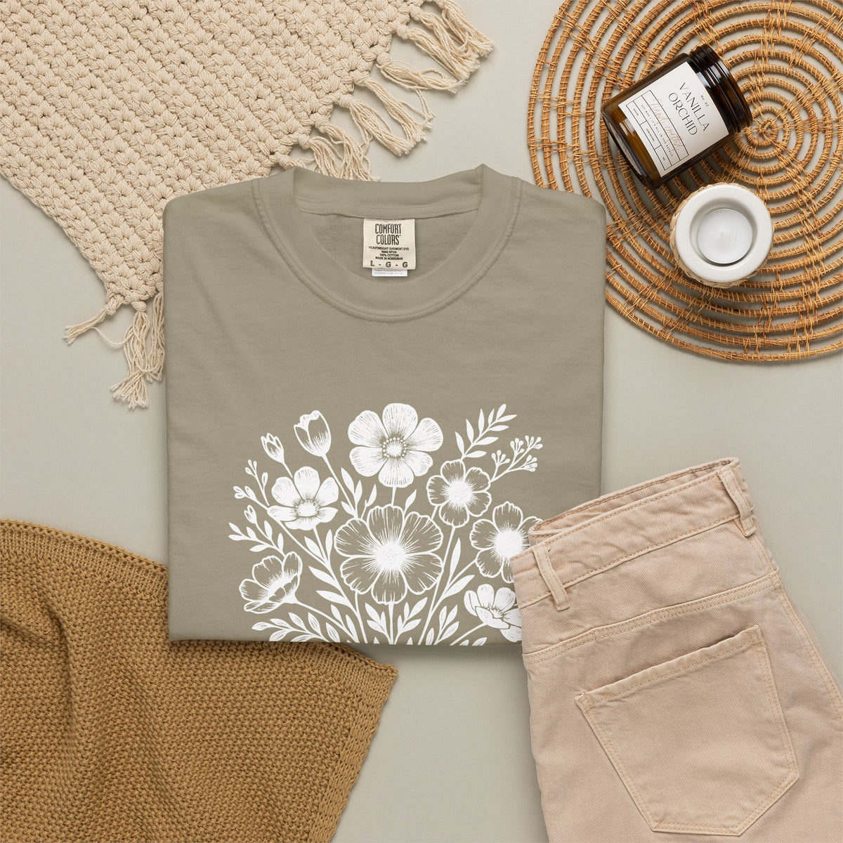 Floral Teacher T-Shirt — "Teachers plant seeds of love that bloom forever"