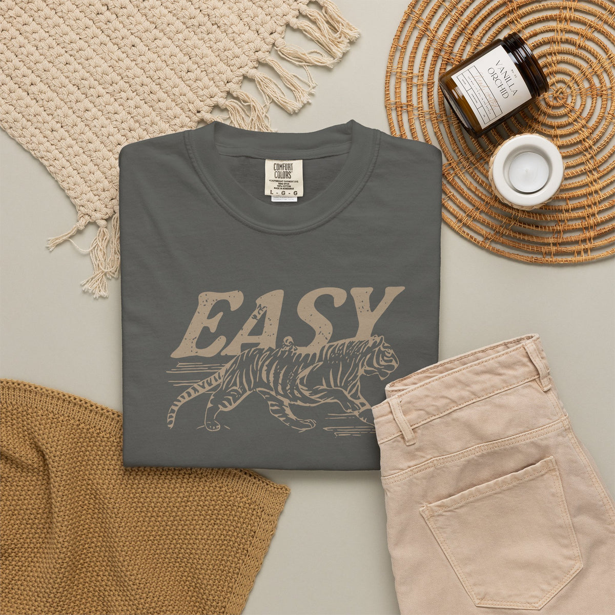 Easy Tiger Vintage Cotton Tee
