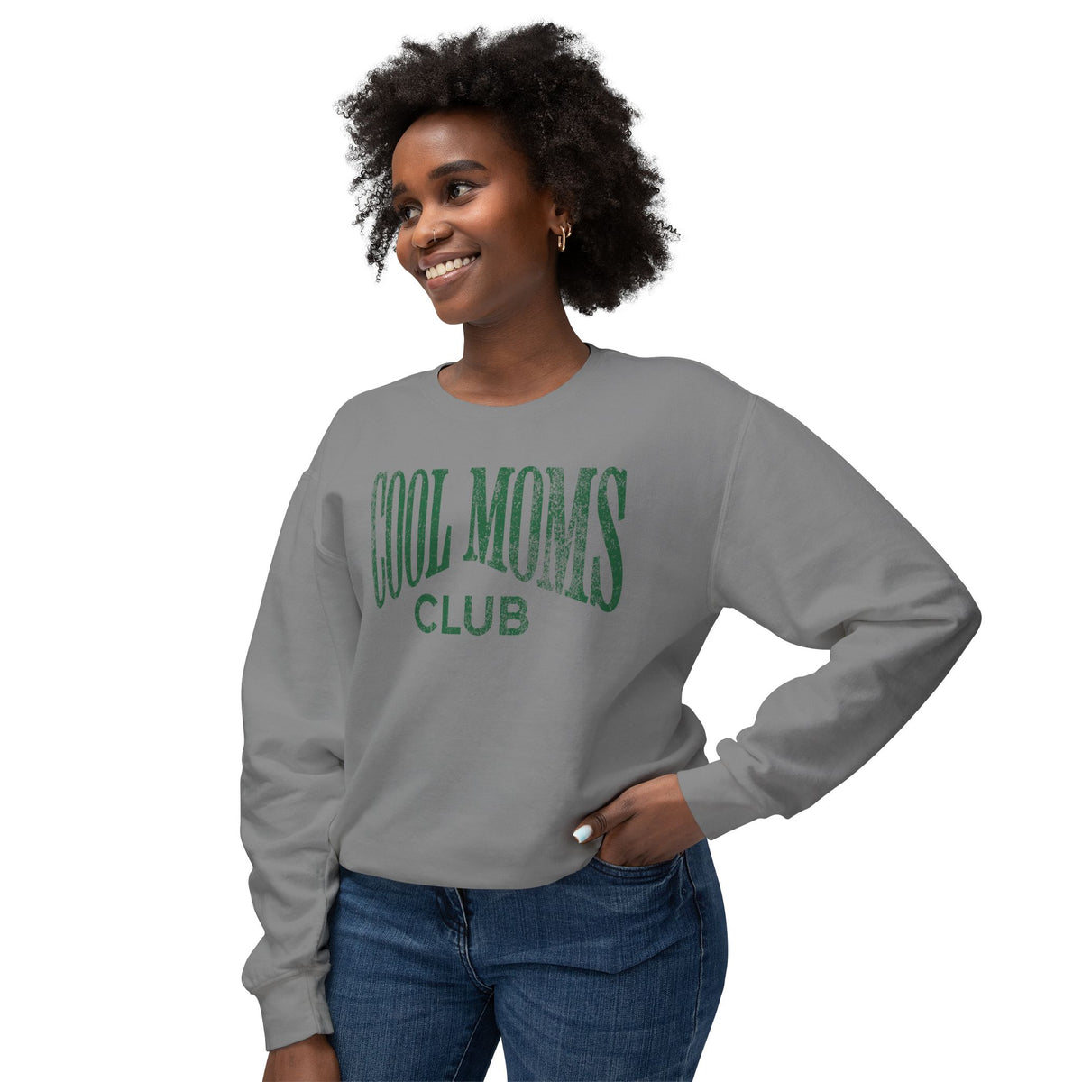 Cool Moms Club- Vintage Style Crewneck