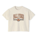 Fall Pumpkin Vibes Women's Boxy Tee