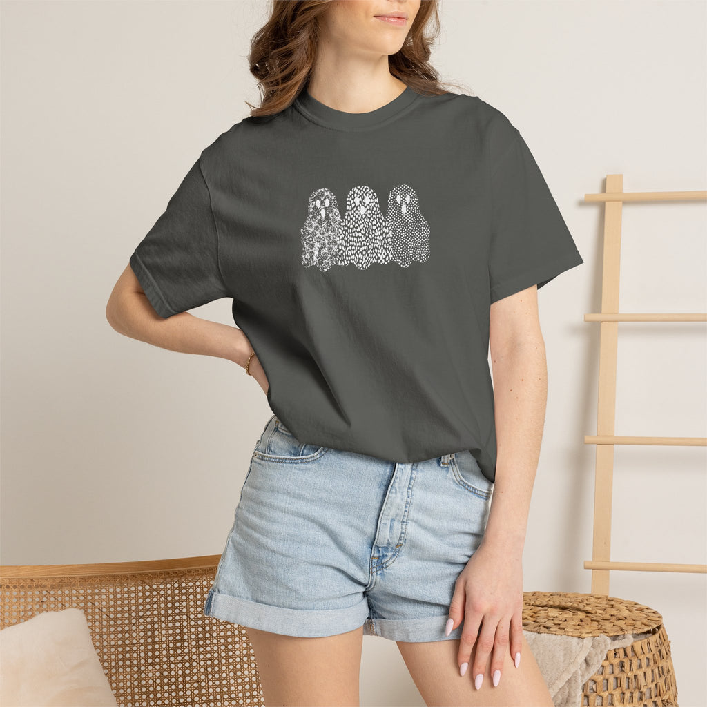 Cute Ghost Crew Graphic Tee