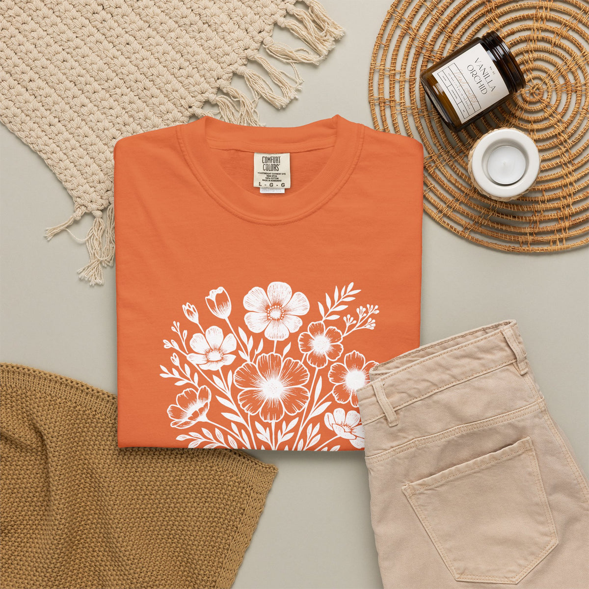 Floral Teacher T-Shirt — "Teachers plant seeds of love that bloom forever"